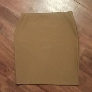Forever 21 Camel/olive color skirt